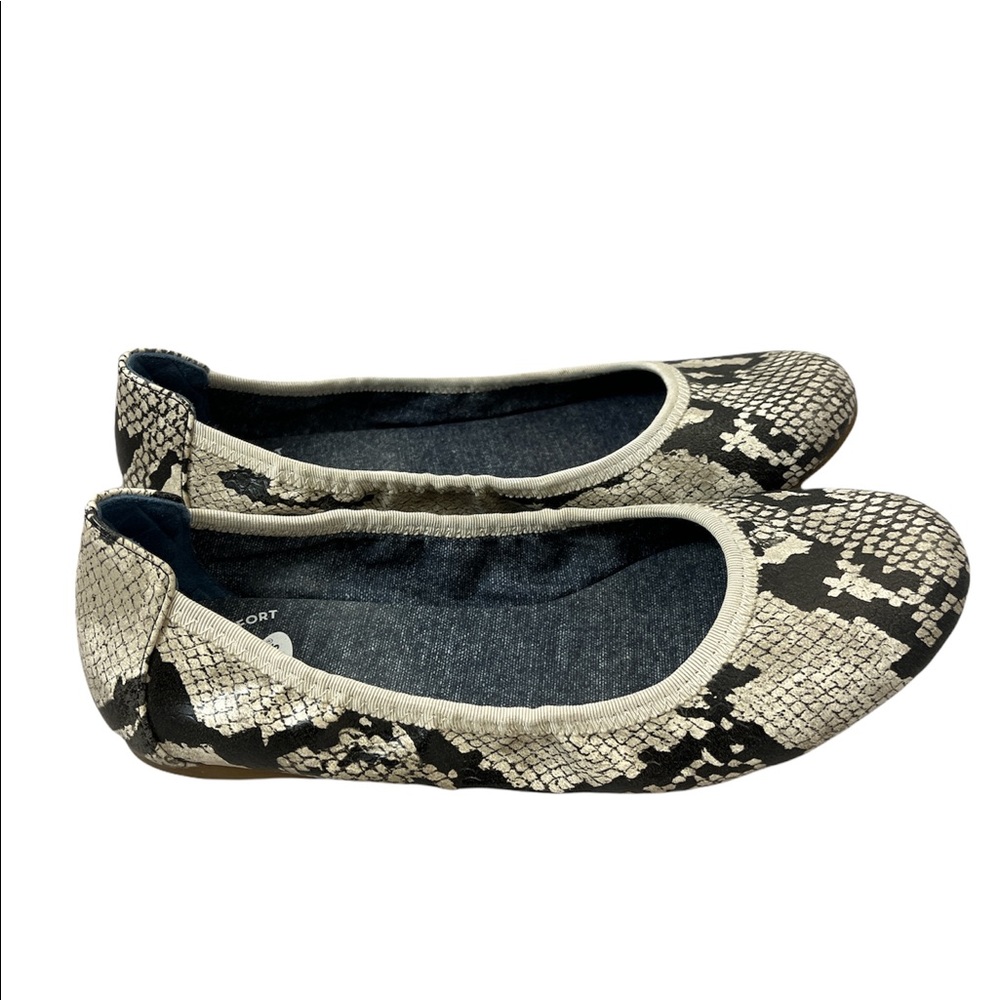 Dr Scholls No Chill Size 7 Brown Snake Print Slip On Be Free Comfort Shoe - Picture 6 of 11